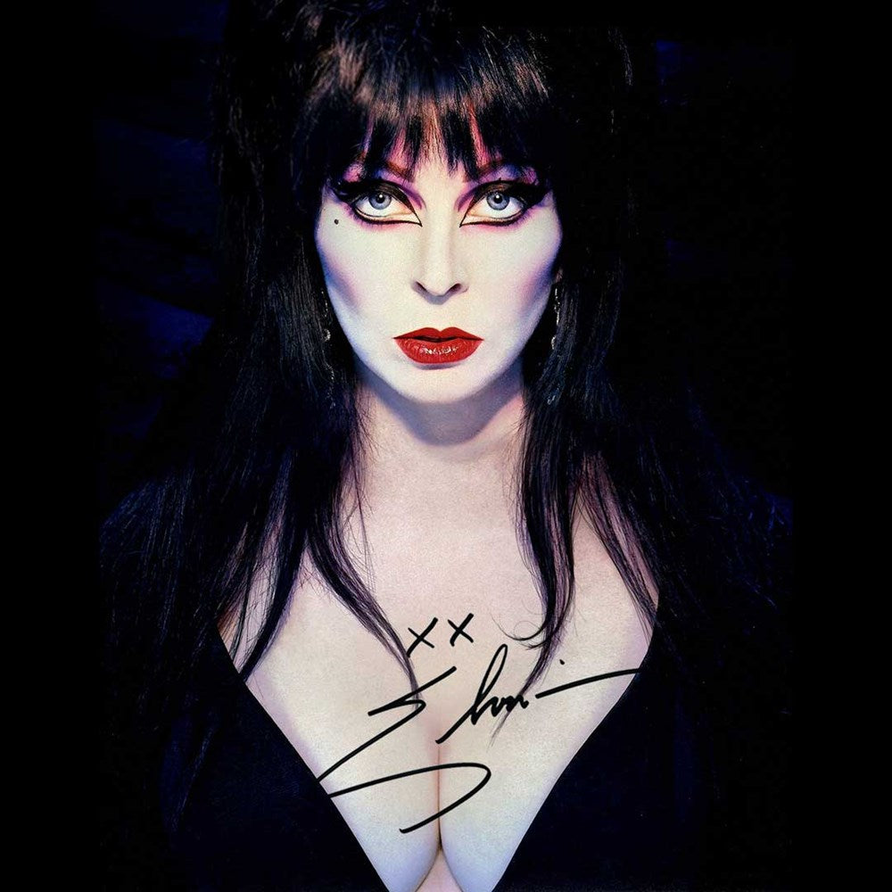 Elvira Autographed Mistress Of The Dark Photo