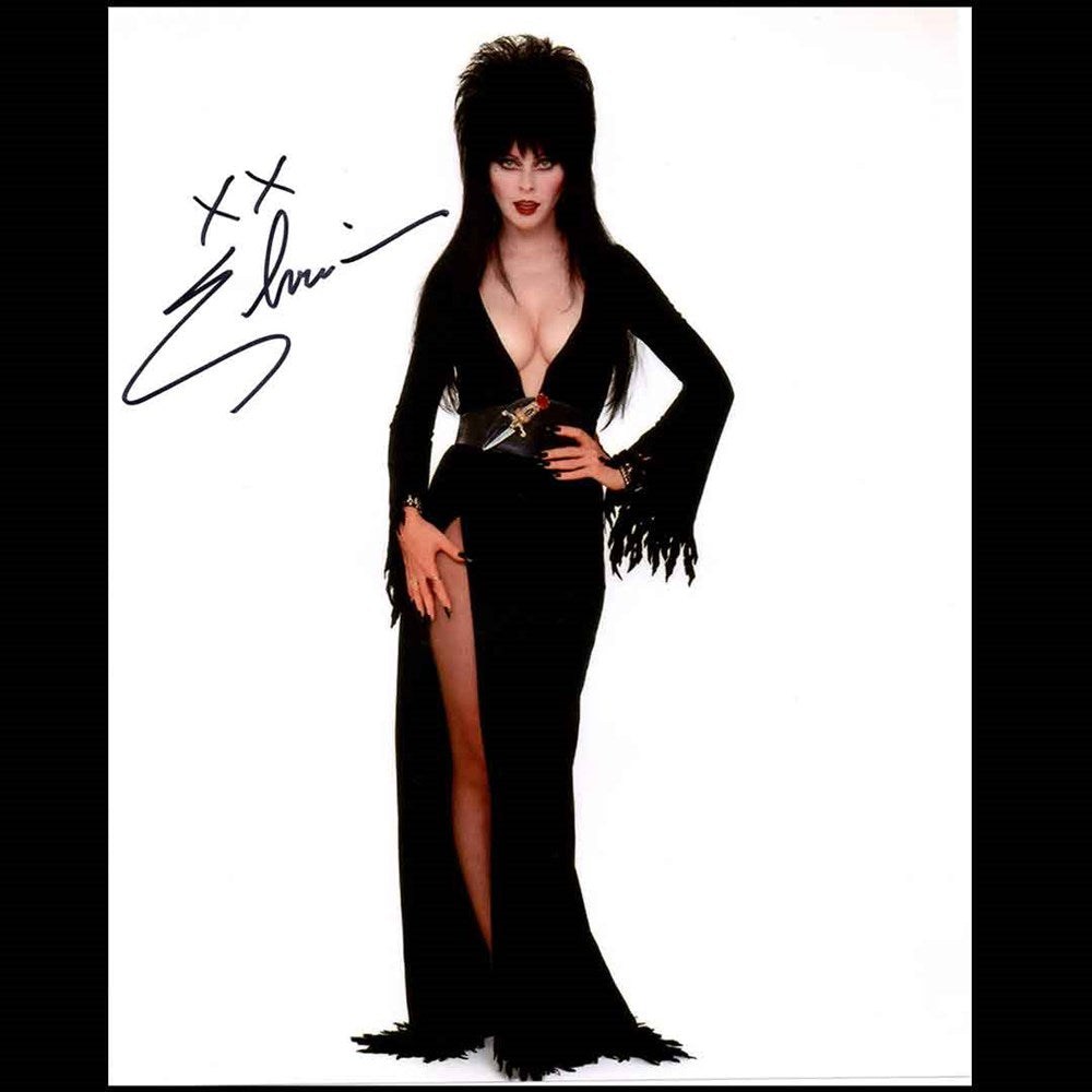 Elvira Autographed Classic Photo – Elviras Bootique