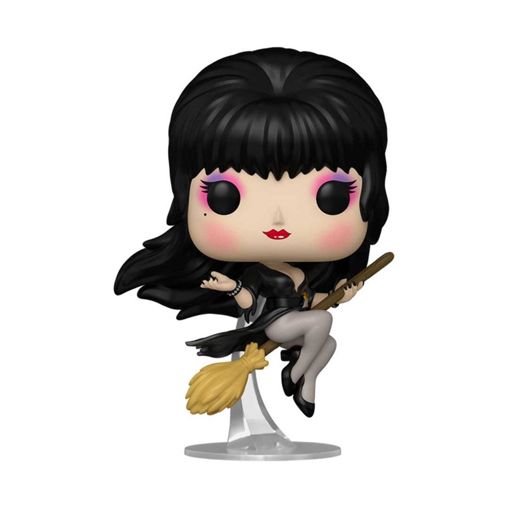 Elvira Signed Broom Funko Pop #93