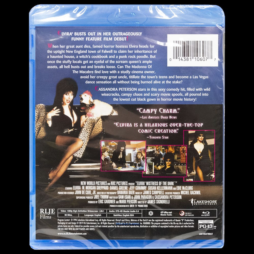 Elvira Mistress Of The Dark Blu-Ray