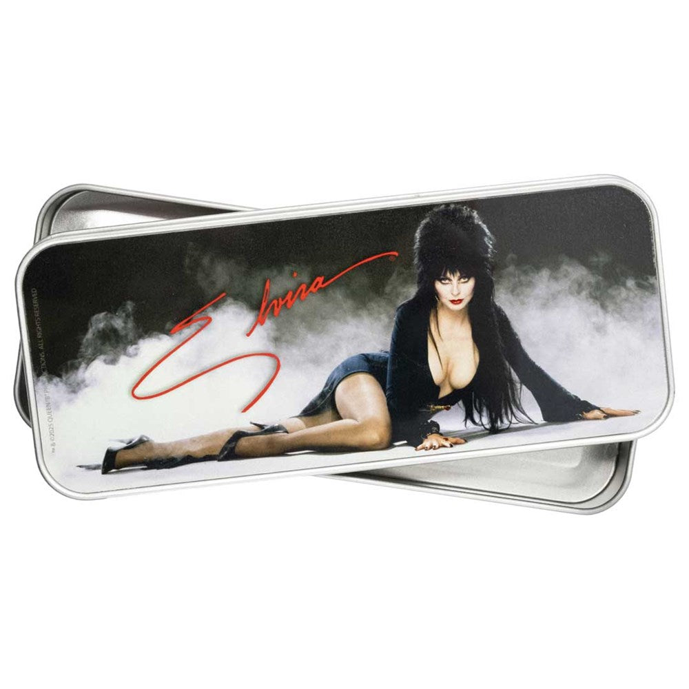 Elvira In Mist Rectangle Metal Tin