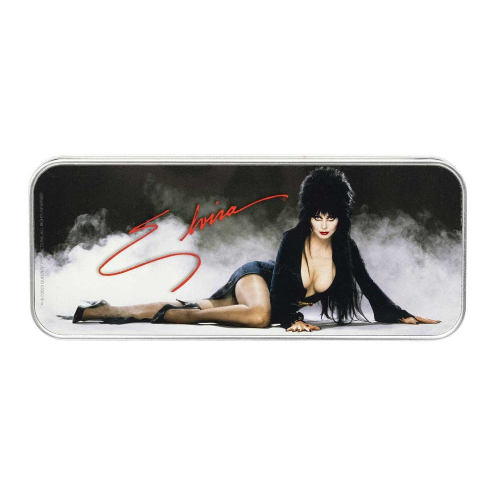 Elvira In Mist Rectangle Metal Tin