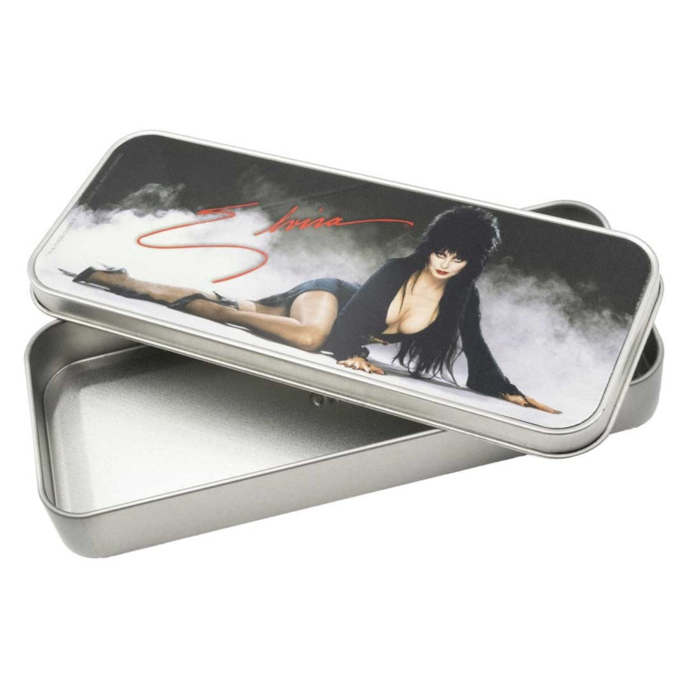 Elvira In Mist Rectangle Metal Tin