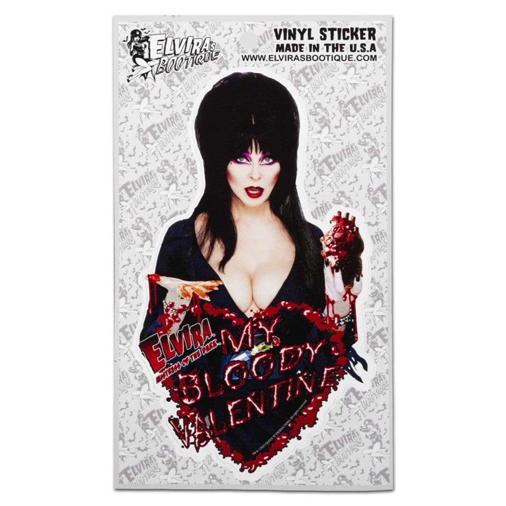 Elvira My Bloody Valentine Sticker