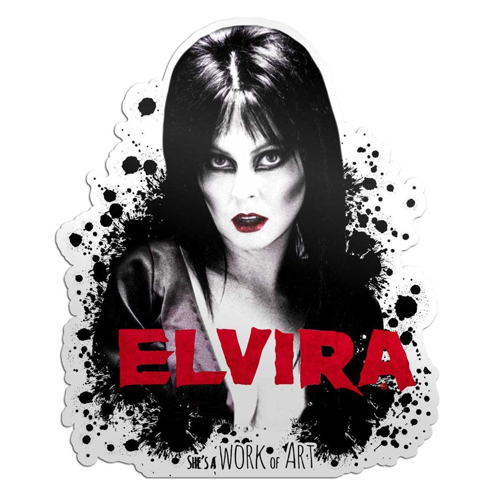 Elvirifier Sticker