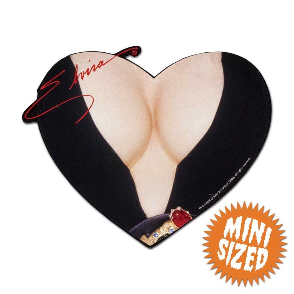 Elvira Chest Heart Mini Sticker