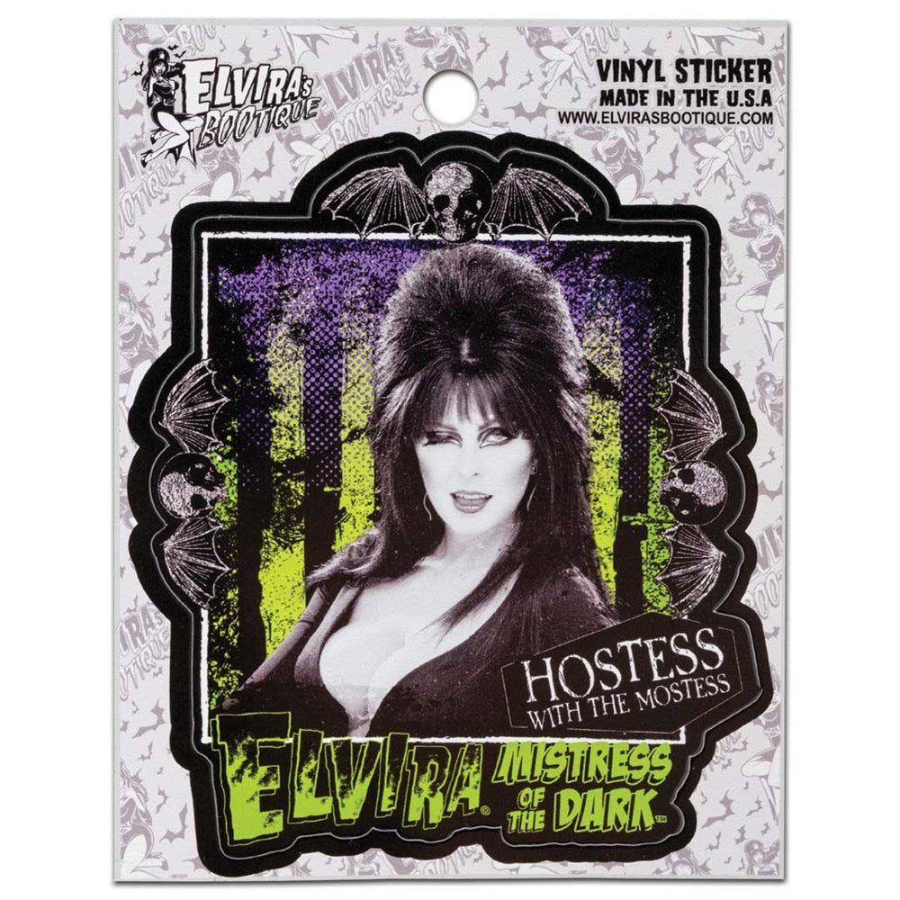 Elvira Beetle Portrait Mini Sticker