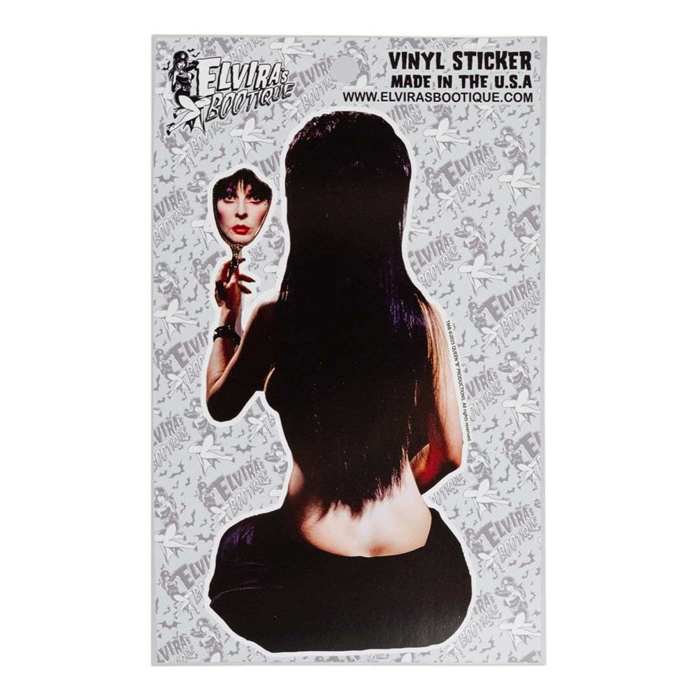 Elvira Mirror Reflection Sticker