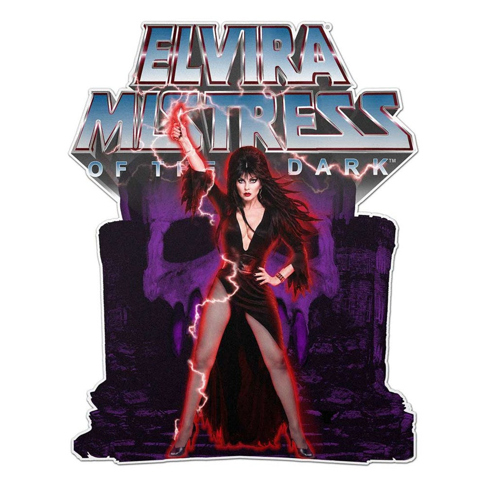 Elvira Mistress Of The Universe Castle Sticker