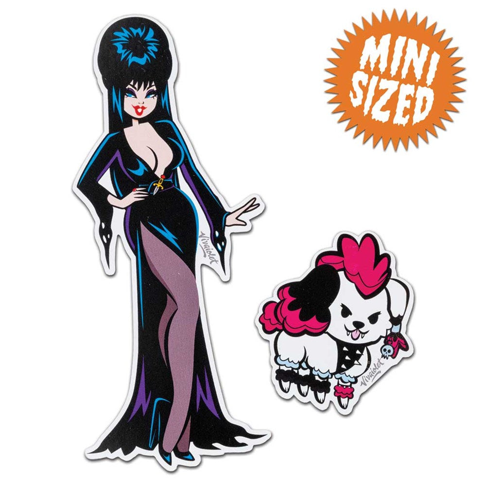 Elvira And Gonk Viva Mini Sticker Set