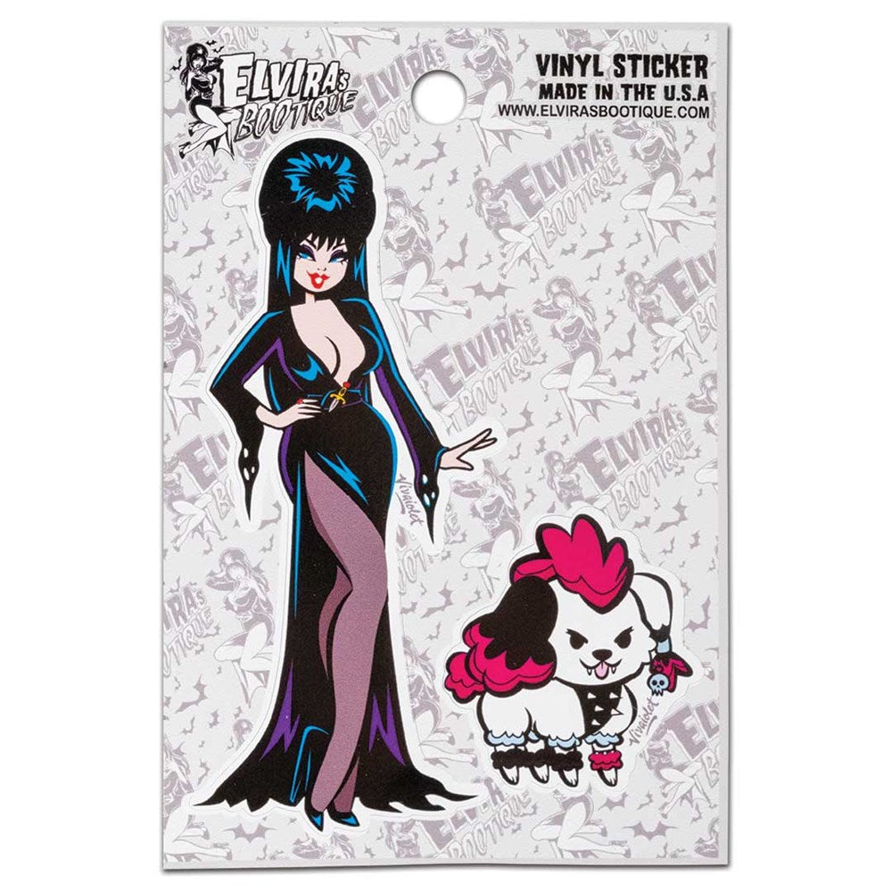 Elvira And Gonk Viva Mini Sticker Set