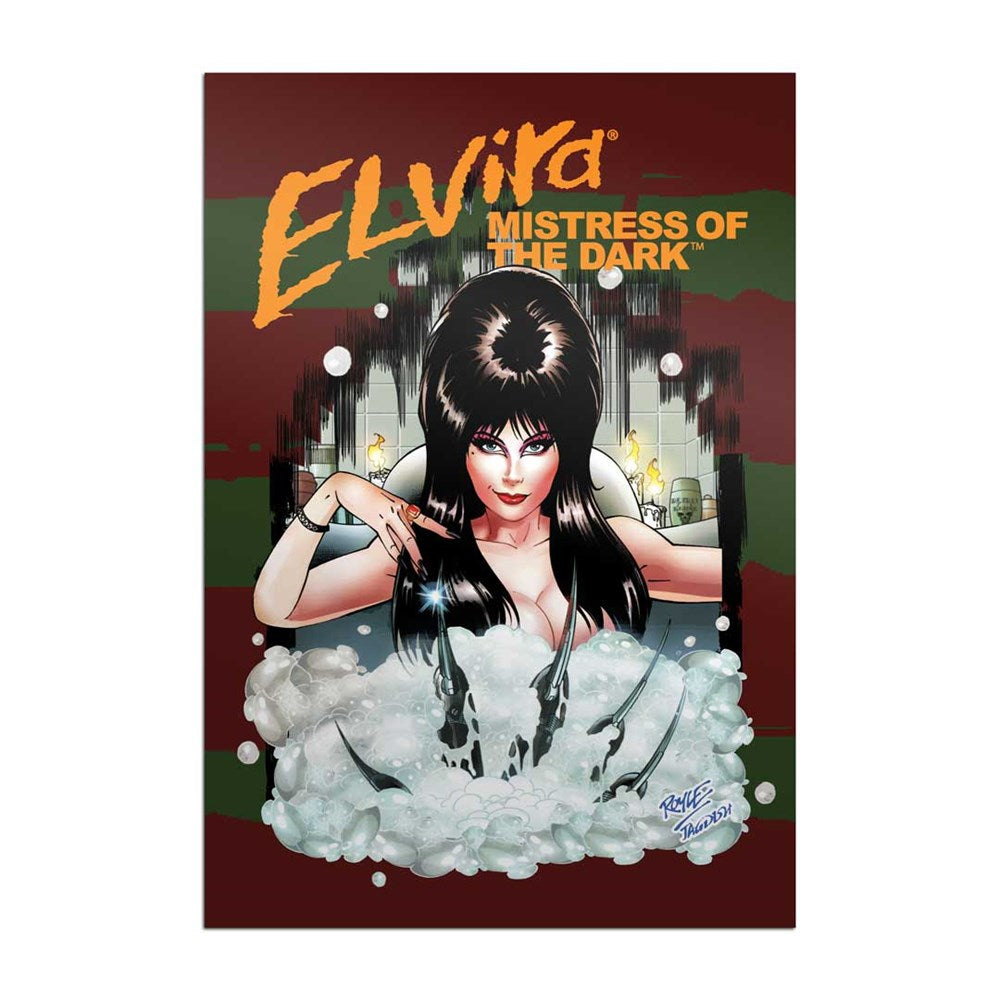 Elvira Nightmare Bath Sticker