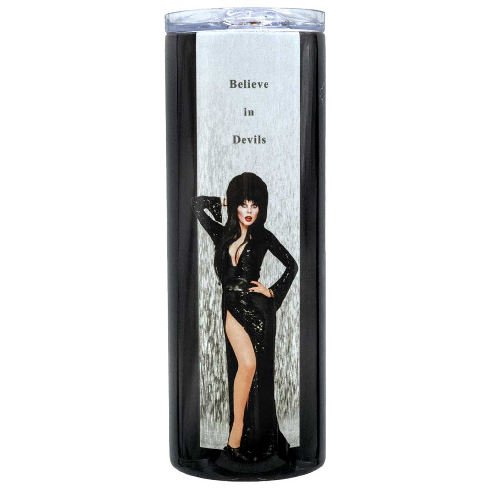 Elvira Mistress Crow Skinny Tumbler