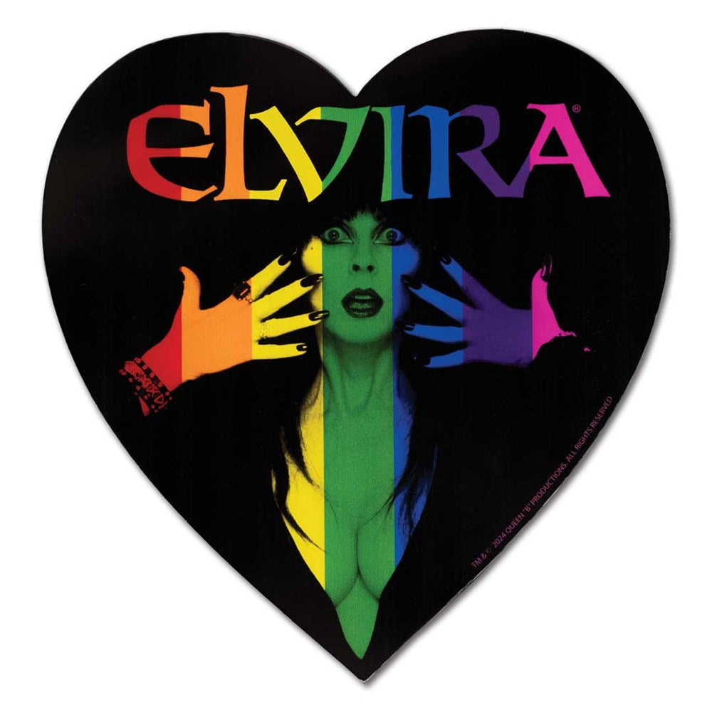 Elvira Pride Classic Logo Sticker Elviras Bootique