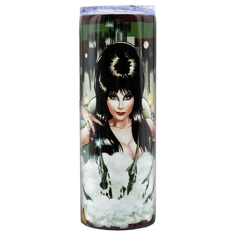 Elvira Nightmare Bath Skinny Tumbler