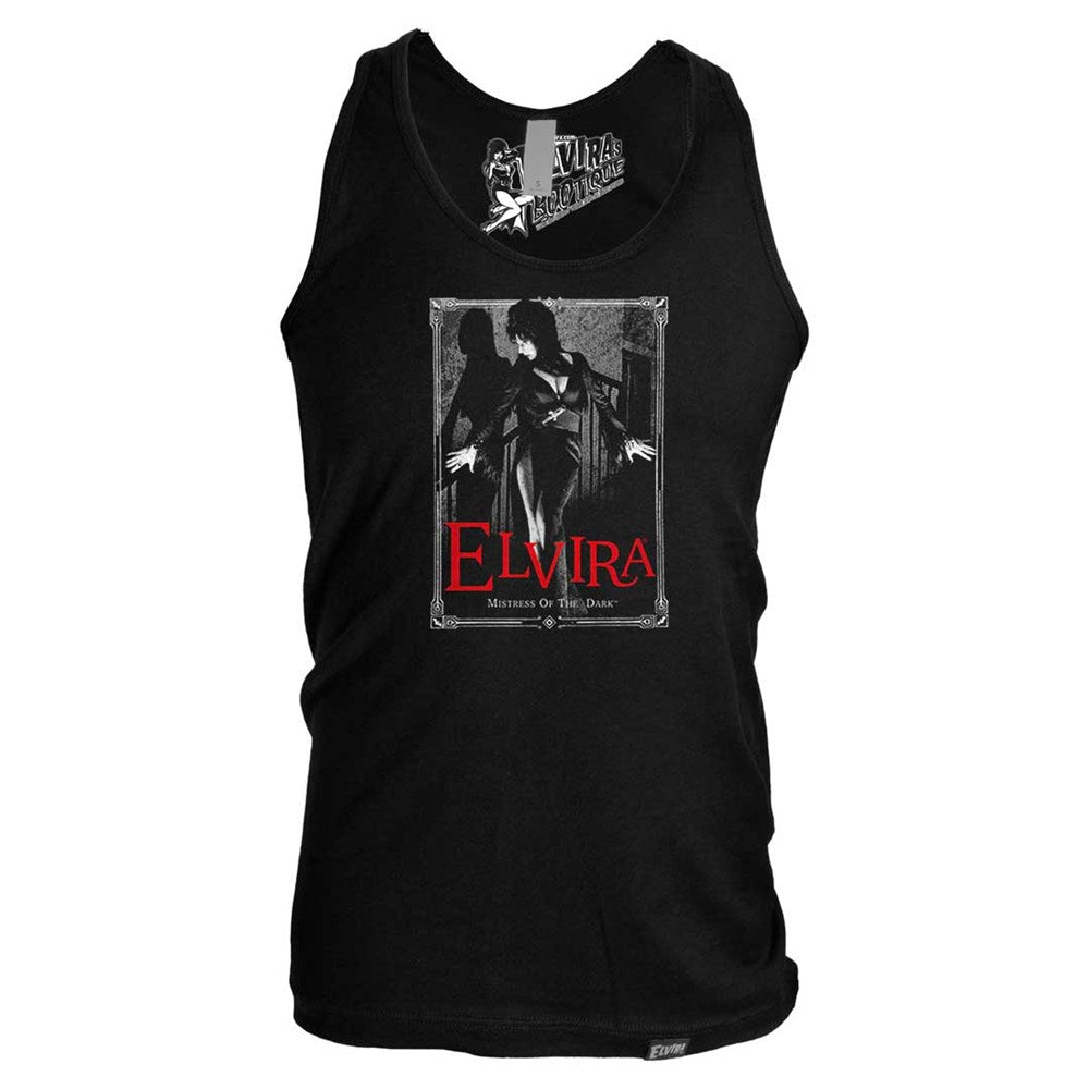 Elvira Nosferatu Mens Black Tank