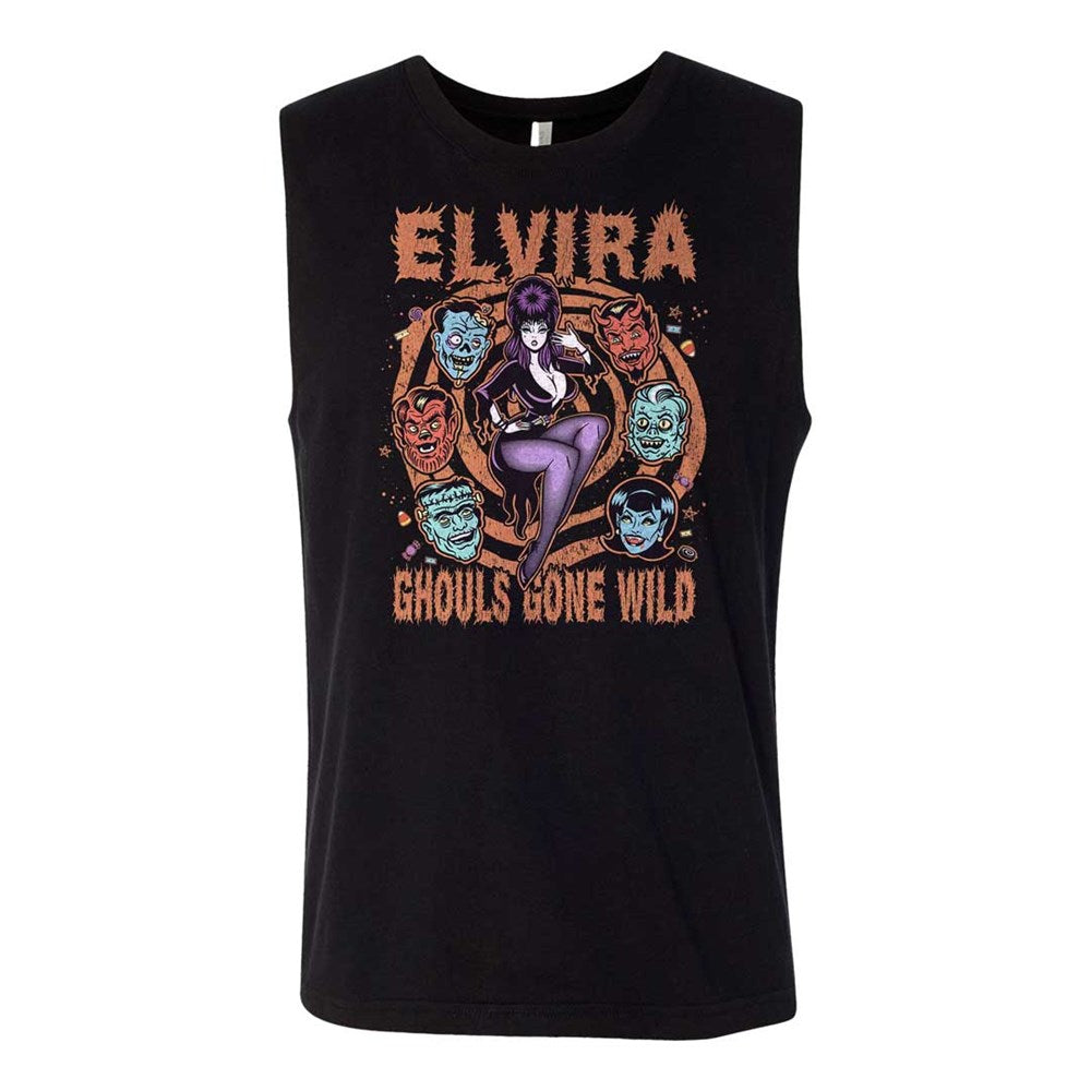 Elvira Ghouls Gone Wild Men's Muscle Tank