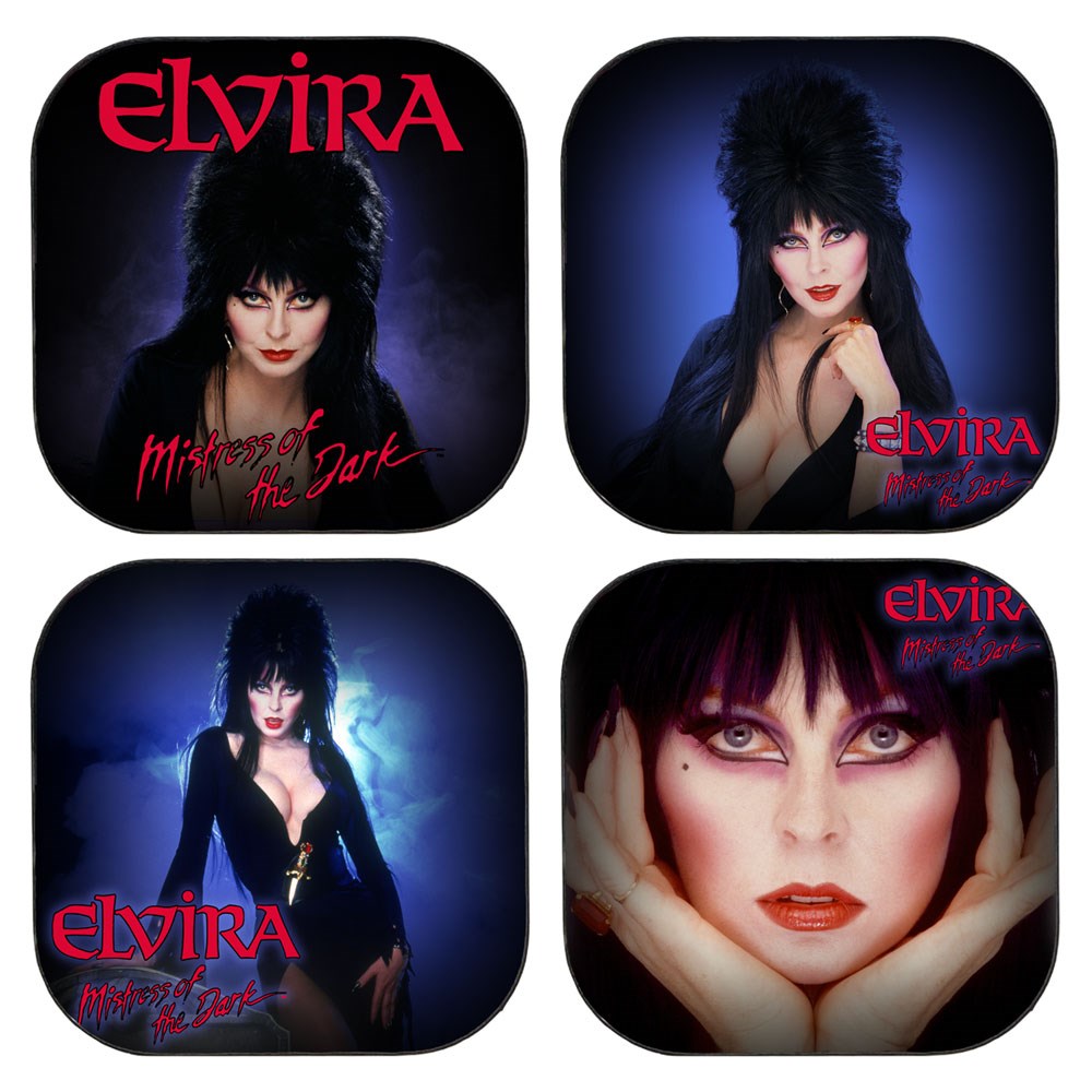 elvira tente Elvira 80'S Square Coaster Set