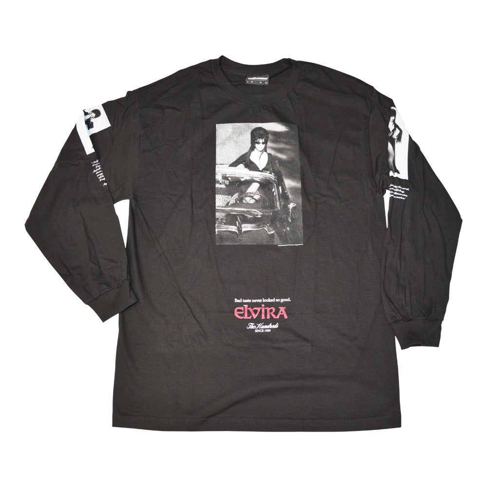 Elvira X The Hundreds Rides Black L/S T-Shirt