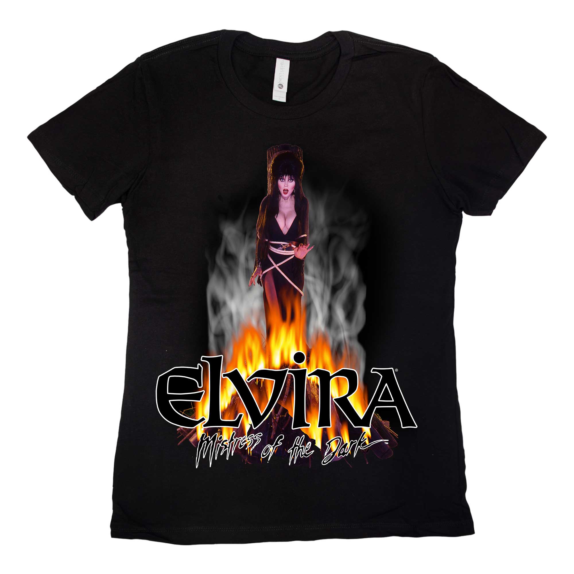 Elvira On The Stake Womens Tee