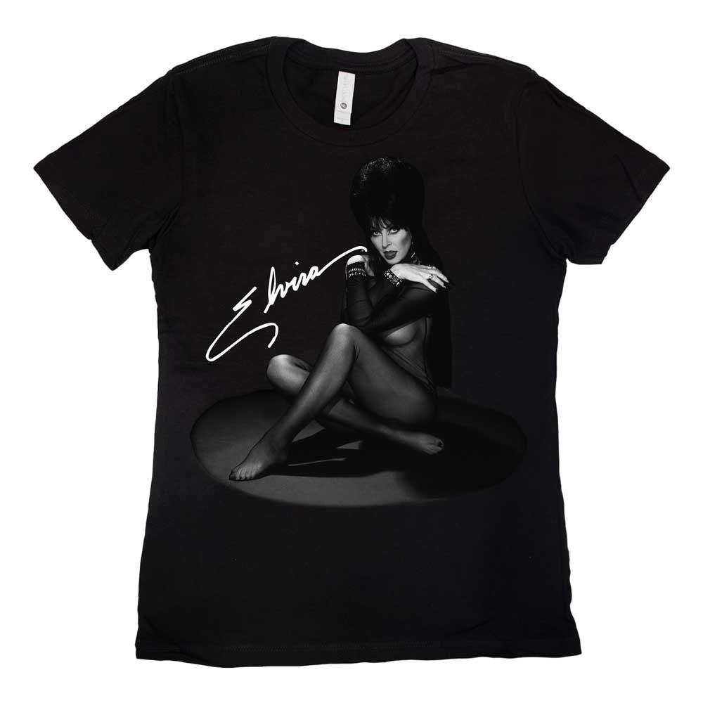 Elvira Sheer Signature Womens Tee