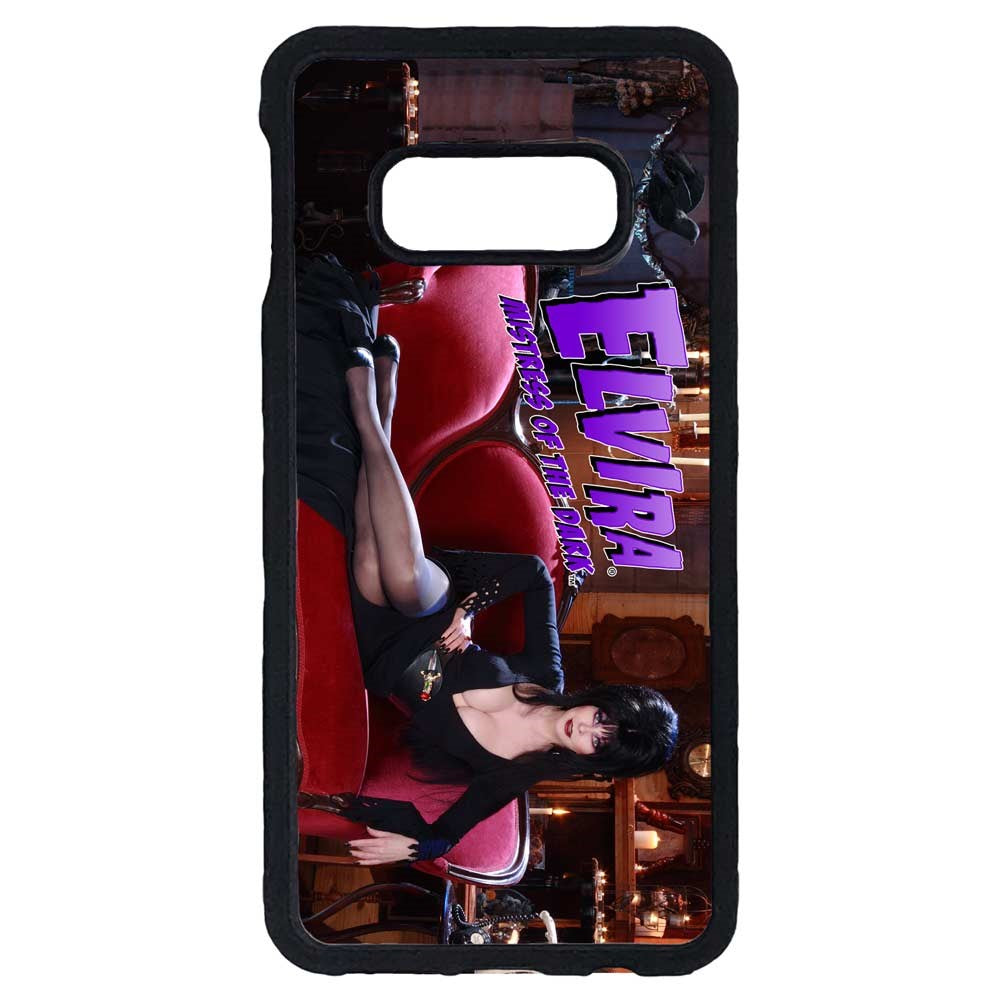 Elvira Couch Samsung Black Rubber Phone Case