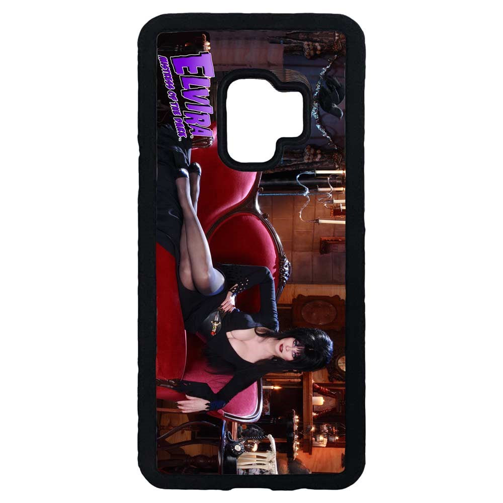 Elvira Couch Samsung Black Rubber Phone Case