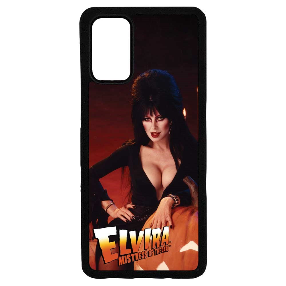 Elvira Pumpkin Samsung Black Rubber Phone Case