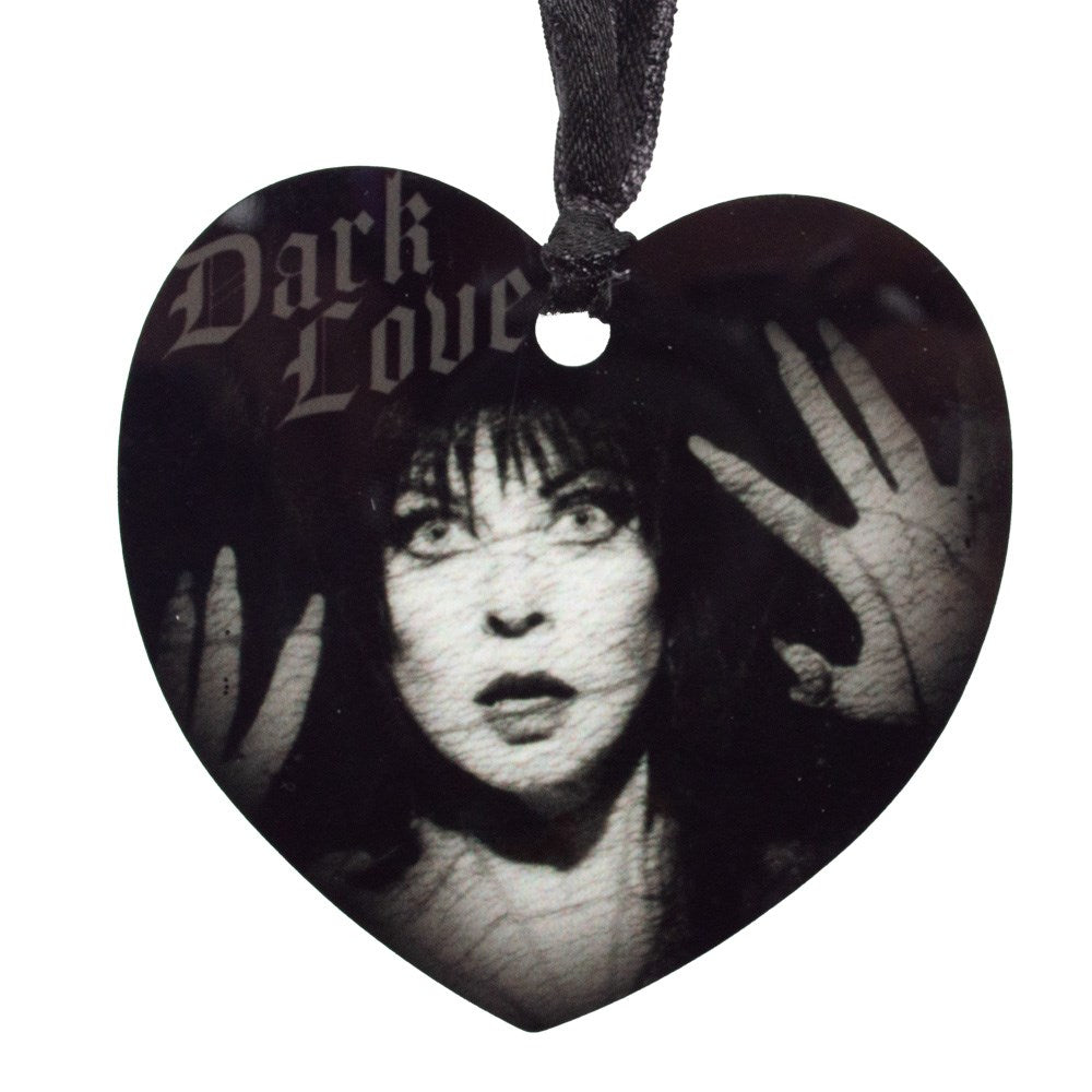 Elvira Dark Love Heart Ornament Personalized Elviras Bootique