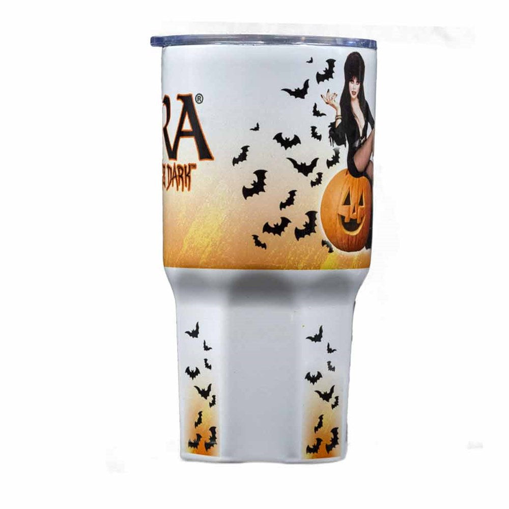 Elvira Harvest Bats Polar Tumbler