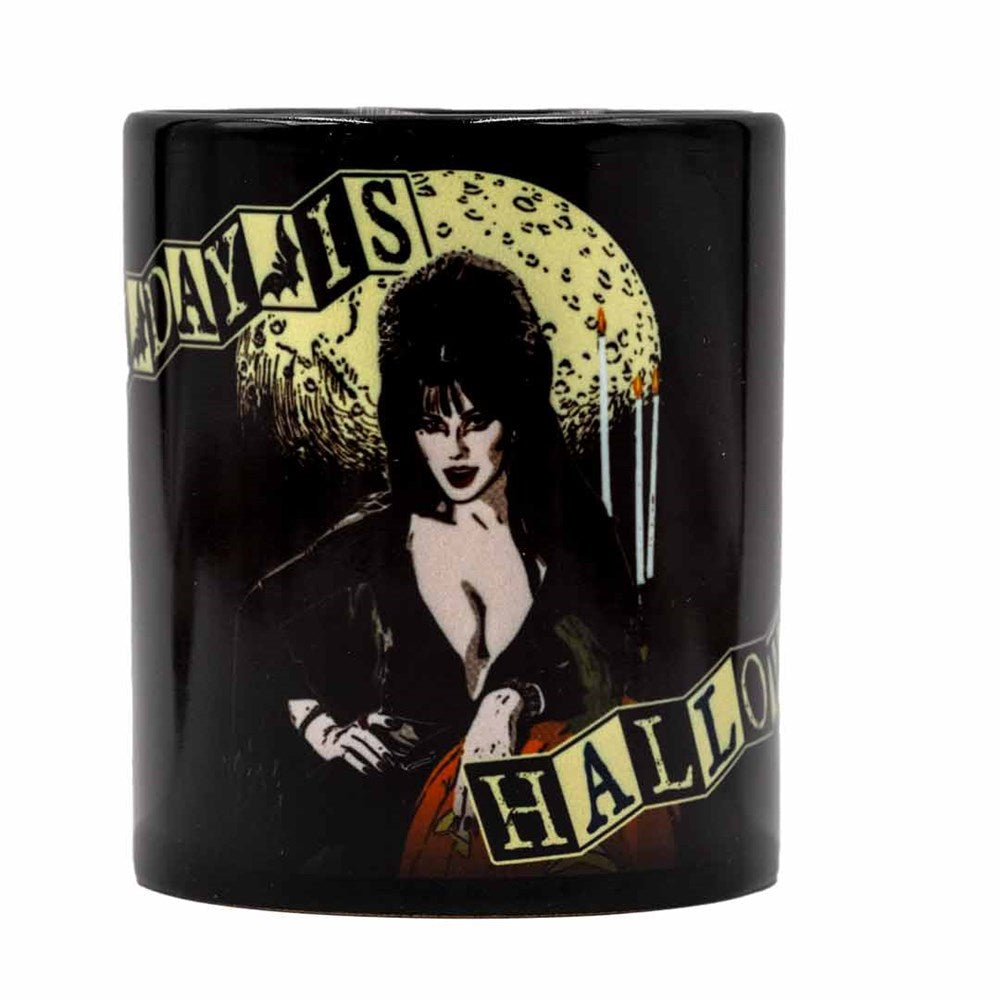 Elvira Every Day Is Halloween Black Mug