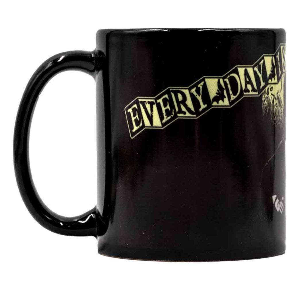 Elvira Every Day Is Halloween Black Mug