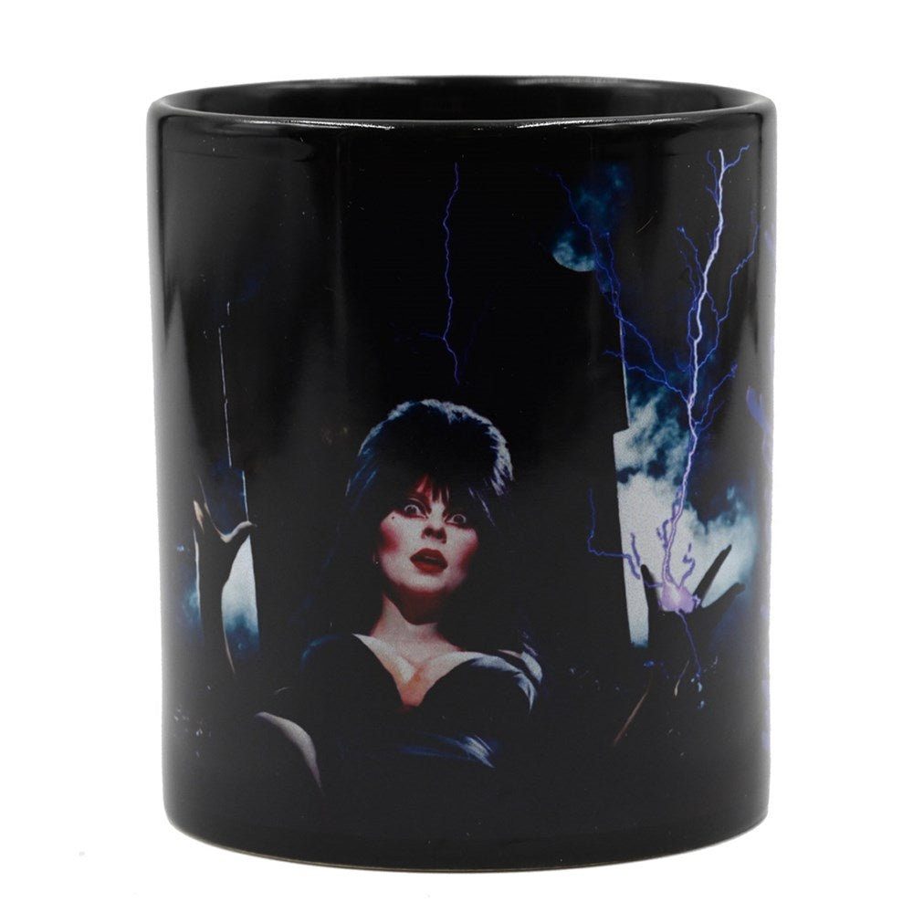 Elvira Electric Grave Black Mug