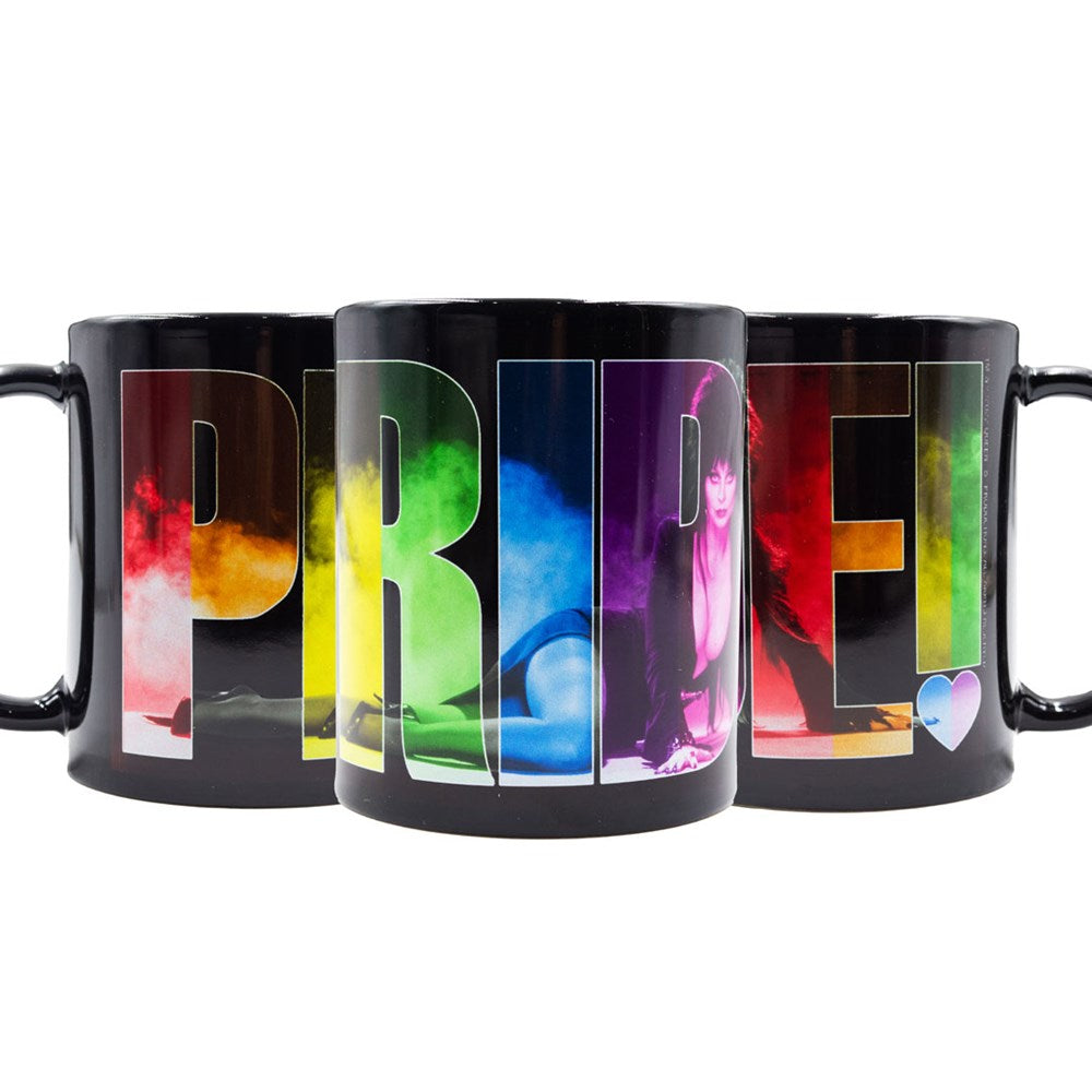 Elvira Pride Lay Down Black Mug