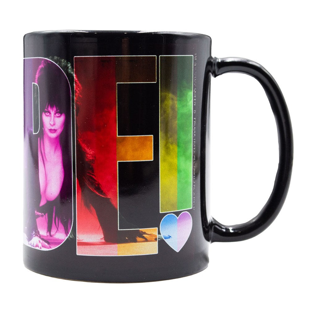 Elvira Pride Lay Down Black Mug