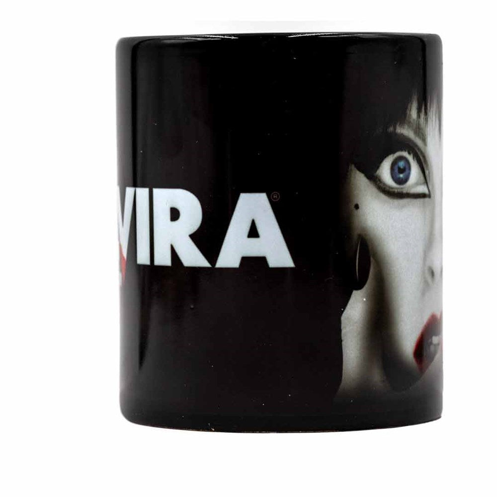 Elvira Shes A Scream Black Mug
