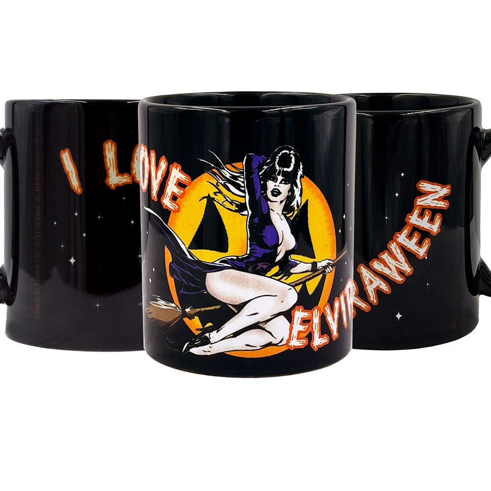 Elvira I Love Elviraween Mug