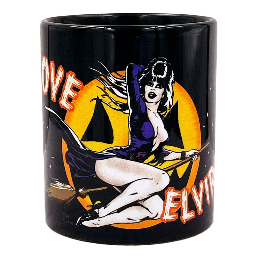 Elvira I Love Elviraween Mug