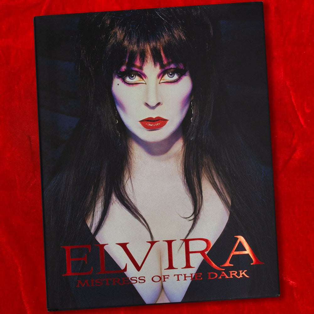 Elvira 8x10 Inch Photo Elvira: Mistress of the Dark Lying in Coffin kn