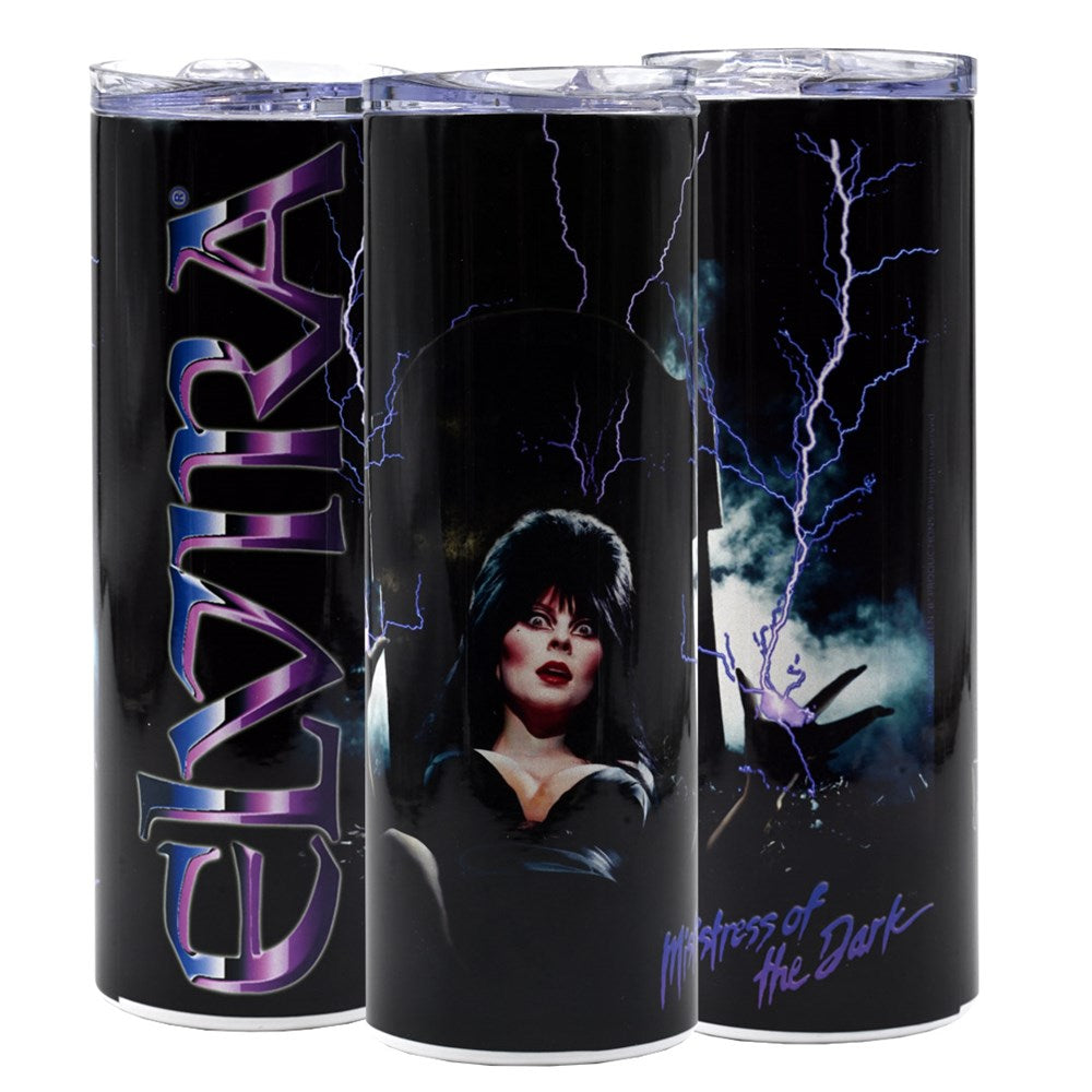 Elvira Electric Grave Skinny Tumbler