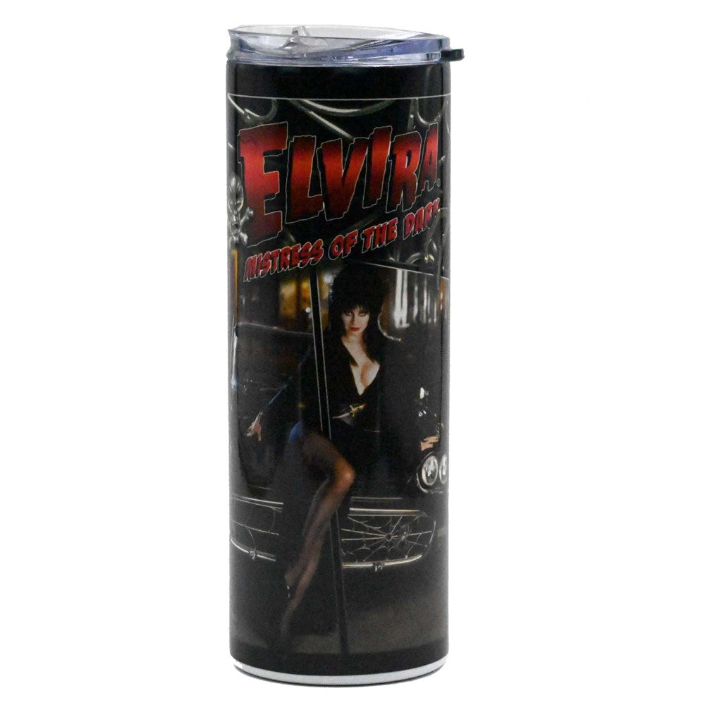 Elvira Macabre Mobile Skinny Tumbler