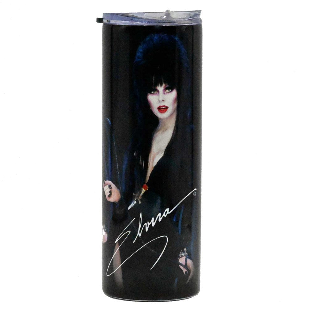 Elvira Whiplash Skinny Tumbler