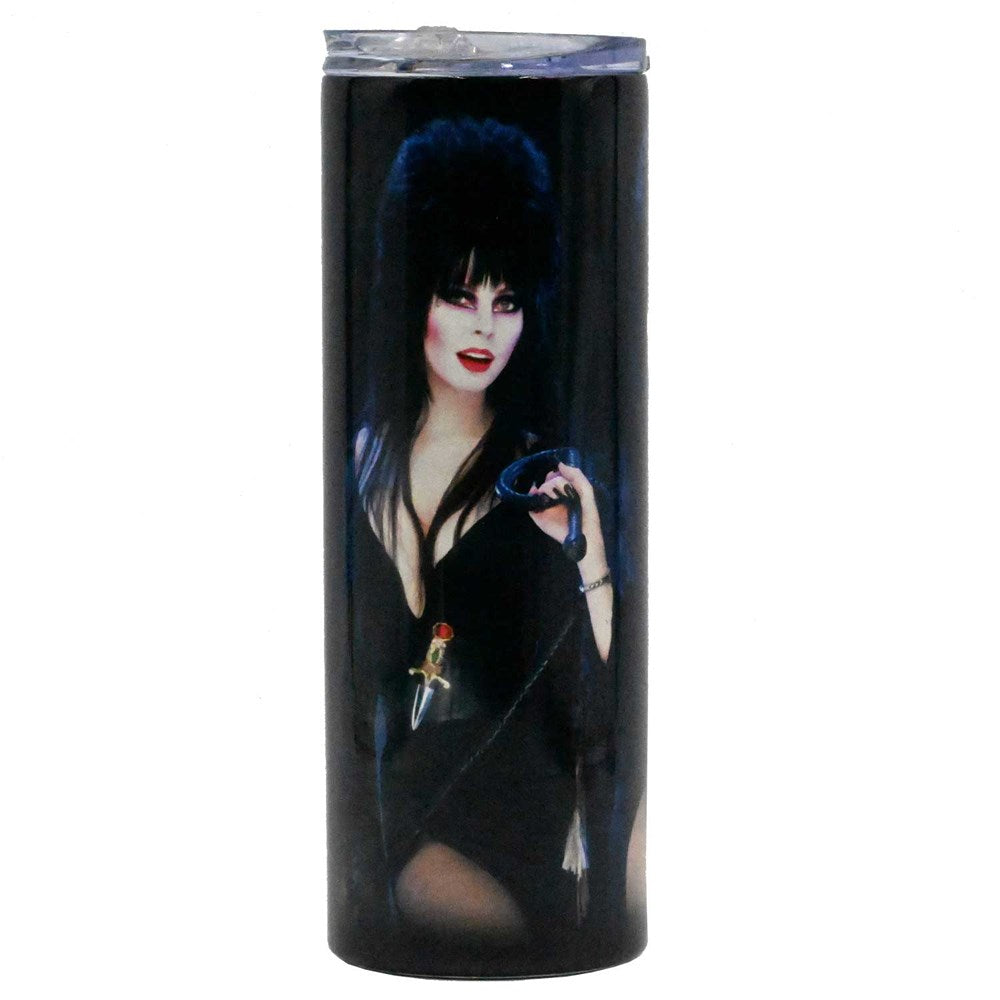 Elvira Whiplash Skinny Tumbler