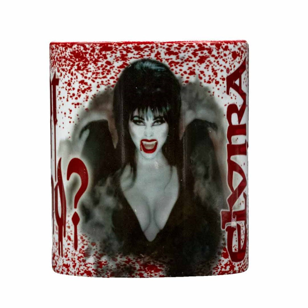 Elvira Got Blood Vamp White Mug