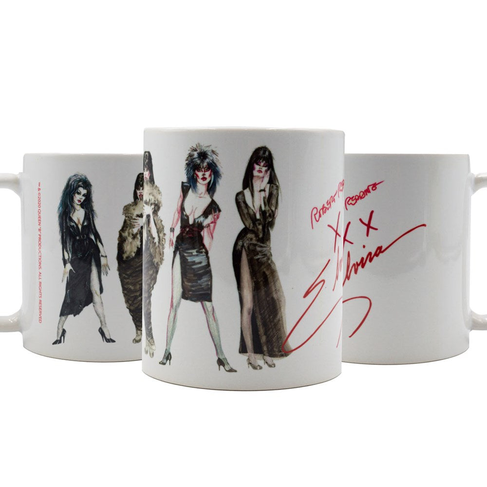 Elvira X Robert Redding Sketchbook Mug