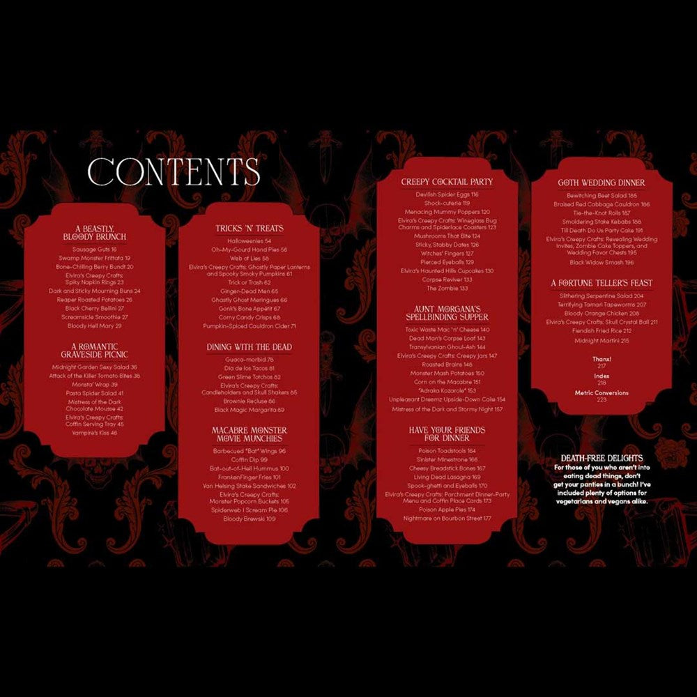 Elvira's Cookbook from Hell Autographed