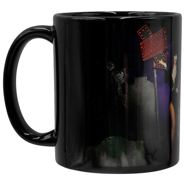 Elvira Beetle Sign Black Mug