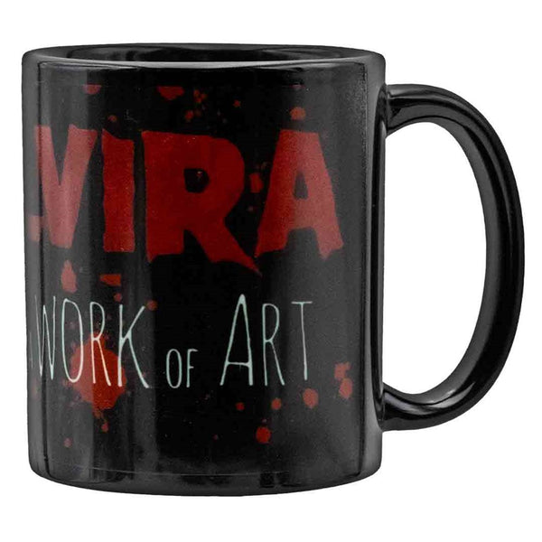 Elvirifier 11 oz Black Mug
