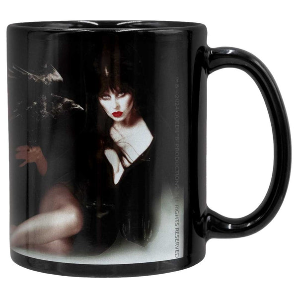 Elvira The Mistress Black Mug