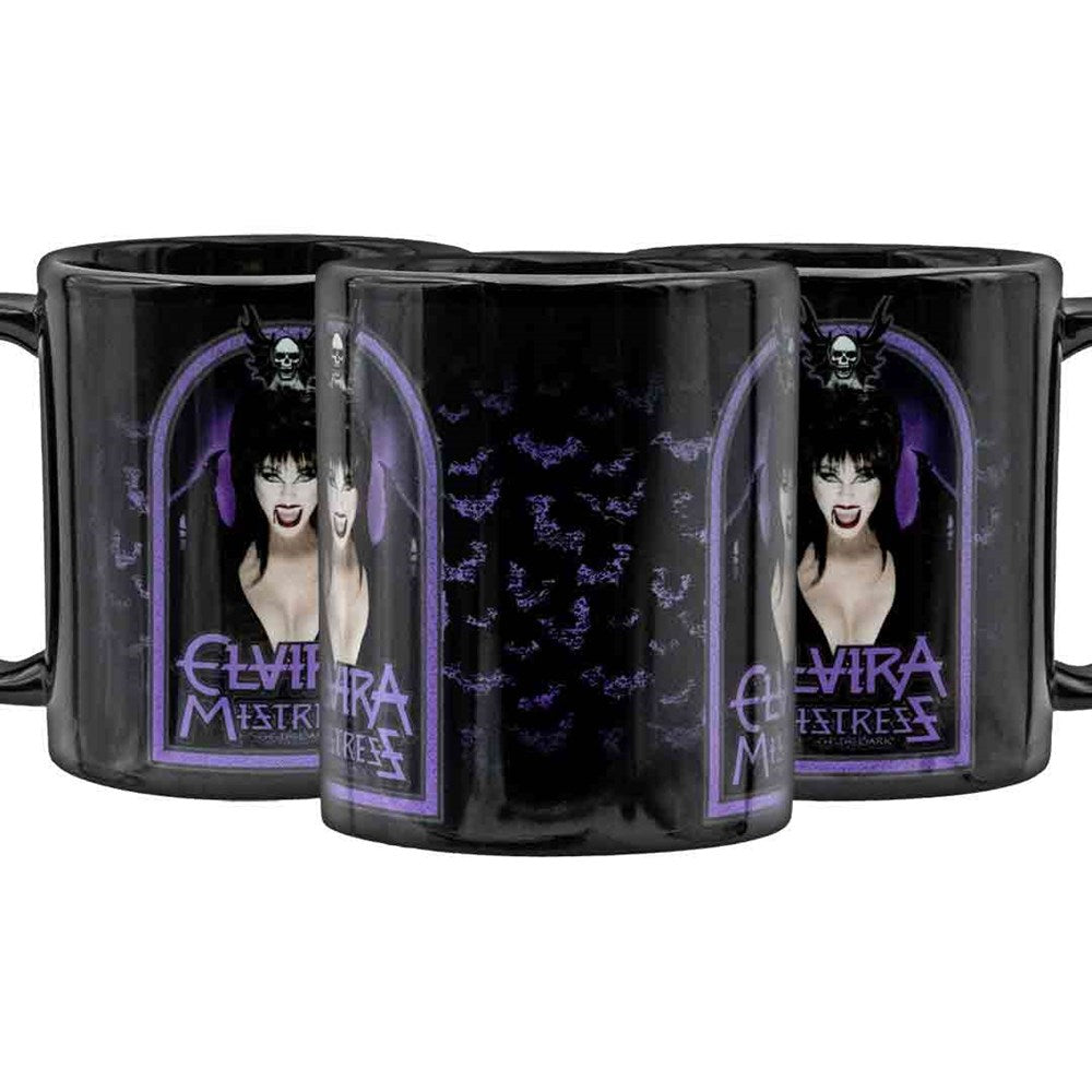 Elvira Princess Of Darkness 11 oz Black Mug